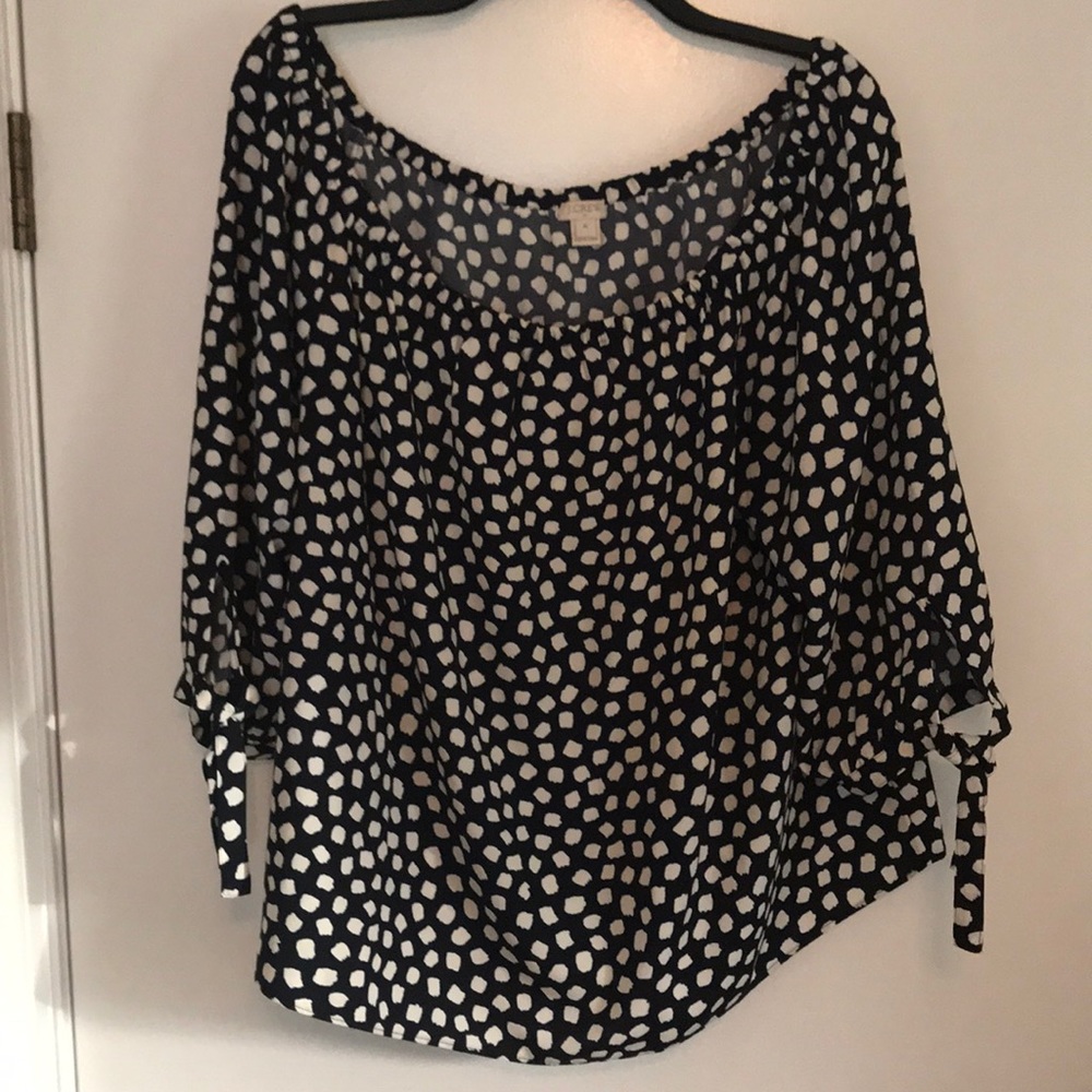 J.Crew off the shoulder blouse